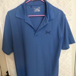 Light Blue Under Armour Golf Polo